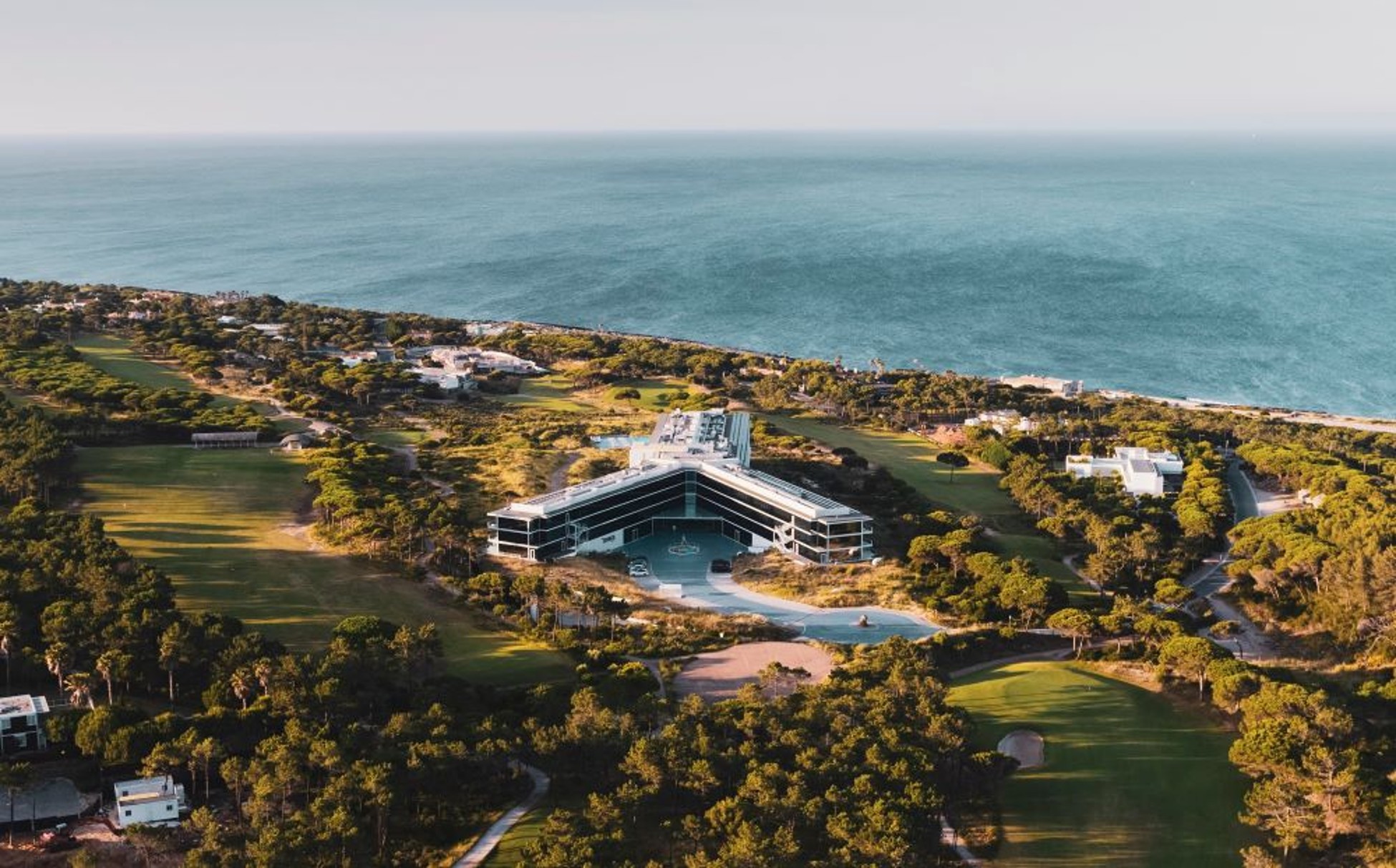 Aerial view of Oitavos Dunes Golf Course
